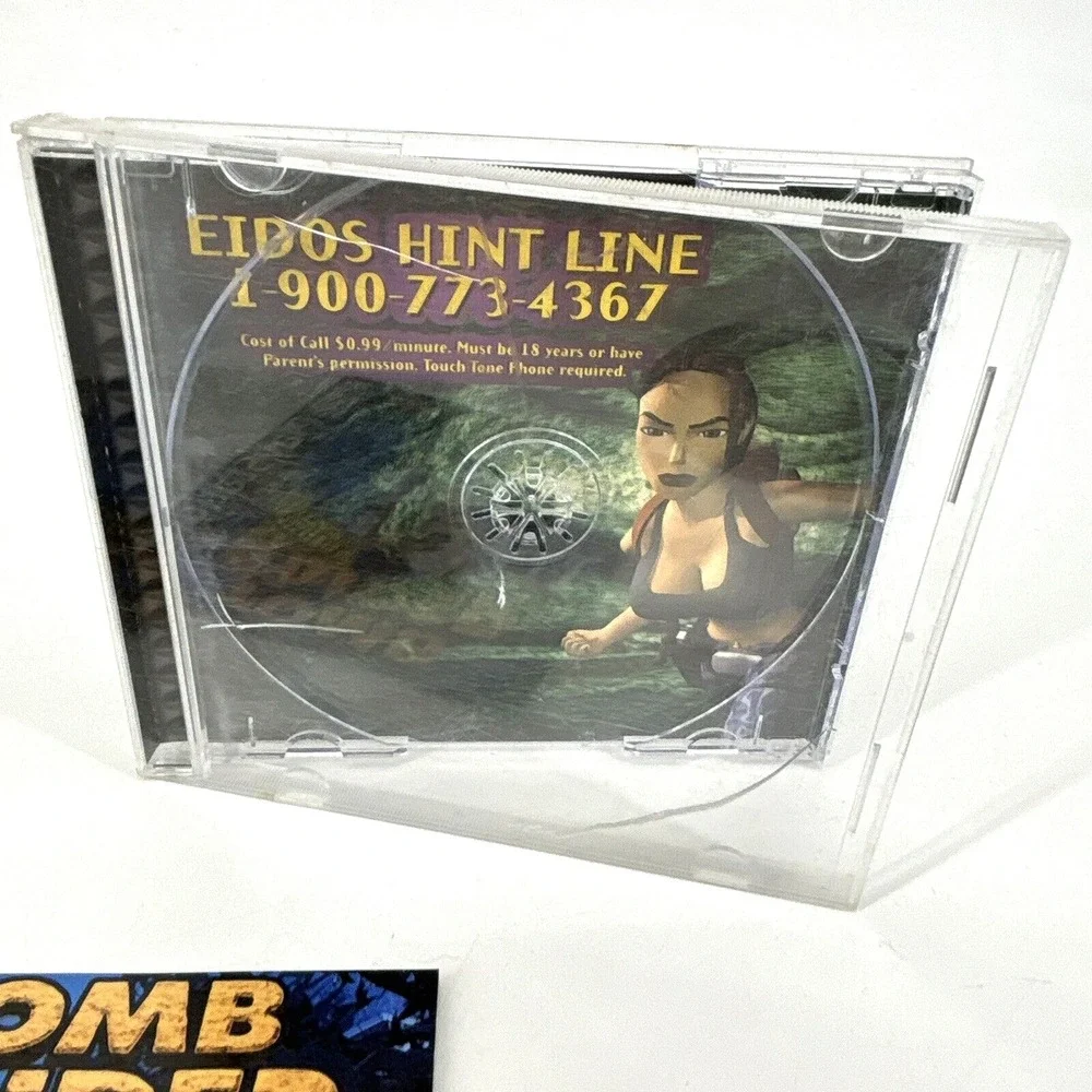Tomb Raider III 3 Sony PlayStation 1 PS1 Black Label‎ Complete - FAST SHIP